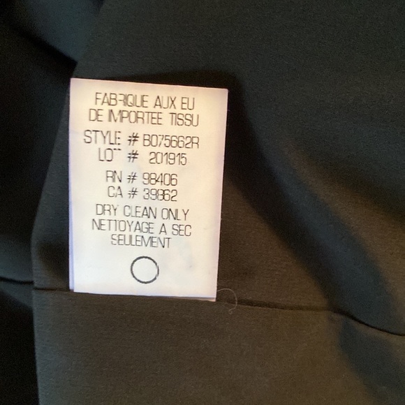 Theory Jaylyn Black Draped Neck Sleeveless Drop Waist Tunic Slip Dress - 4 - Picture 13 of 15